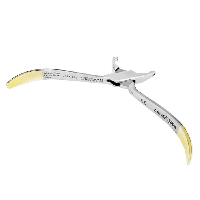 Hole Punch Cutter 3MM - Orthodontic Retainer Invisible Brace Clear Aligner Pliers - Precision Tool for Aligner Adjustments - Image 4