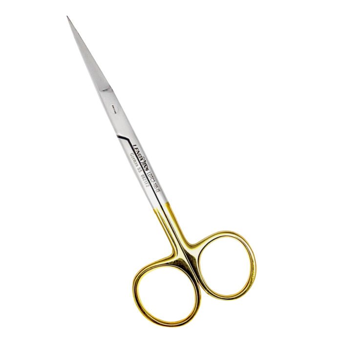 Iris Scissors 11.5cm Straight TC - Precision Dental Surgical Instrument - Image 3