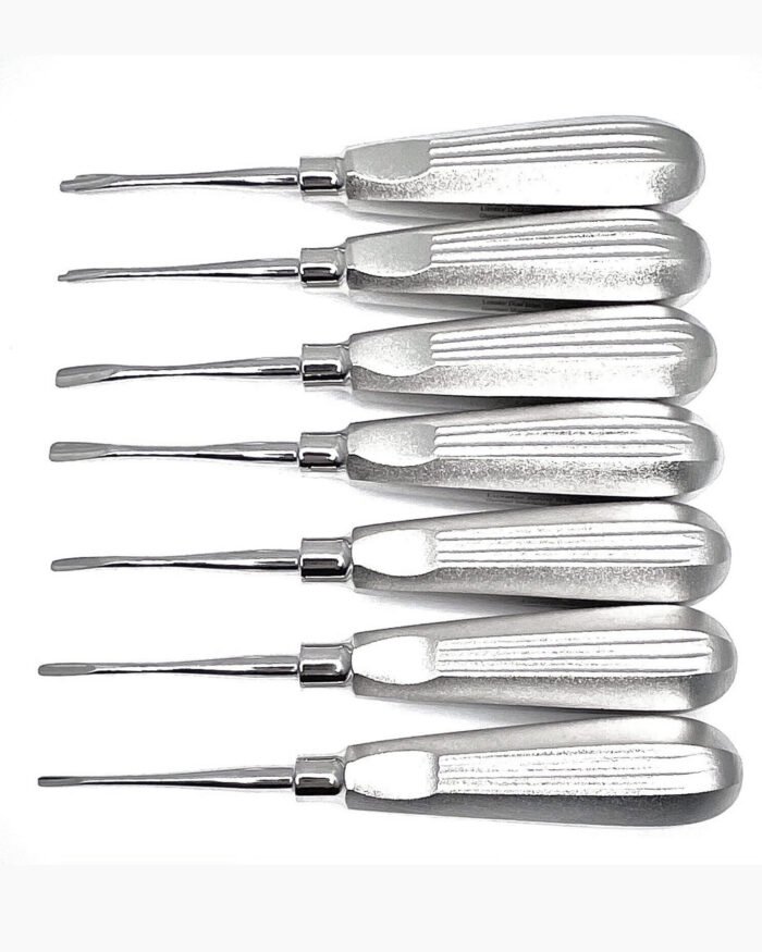 Luxating Elevators Set of 7 - Precision Dental Surgical Instrument Kit - Image 3