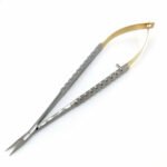 Castroviejo Surgical Scissor, 17cm Straight TC - Precision Surgical Instrument - Image 4