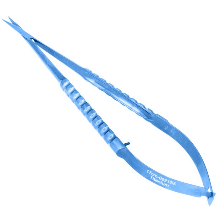 Micro Scissors Castroviejo 17cm Straight Titanium - Precision Dental Surgical Instrument - Image 4