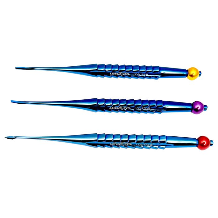 PDL Luxating Elevators Set Of 3 - Precision Dental Extraction Instrument Set by Lenox Instruments - Image 3