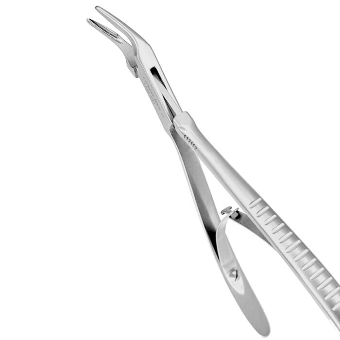 Micro Friedman Bone Rongeur 15cm 30° Curved - Precision Dental Surgical Instrument - Image 4