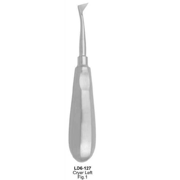 Root Elevator Cryer Left Small - Precision Dental Surgical Tool - Image 4