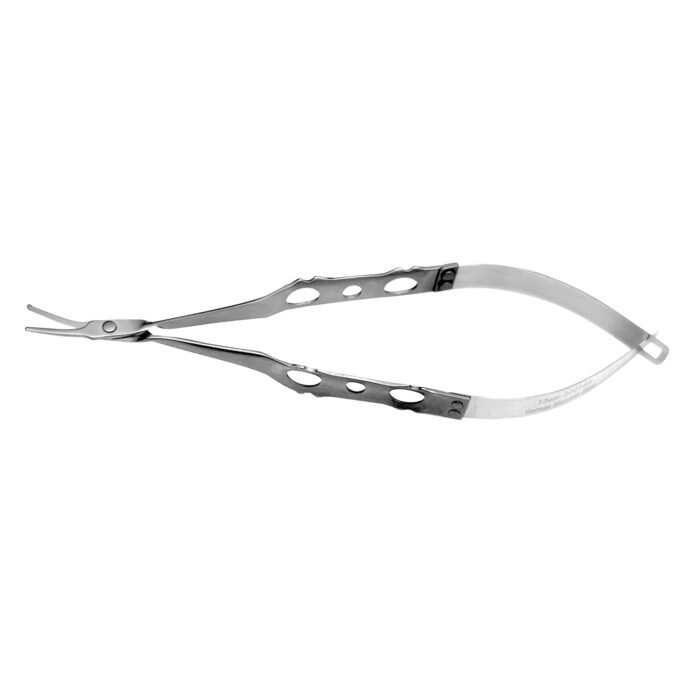 Fearherlite Micro Duck Blade Scissors - Curved - Precision Dental Surgical Instrument - Image 4