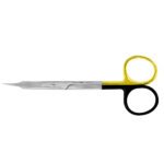 Goldman-Fox Scissors 13cm Curved TC Super Cut - Precision Dental Surgical Instrument - Image 4