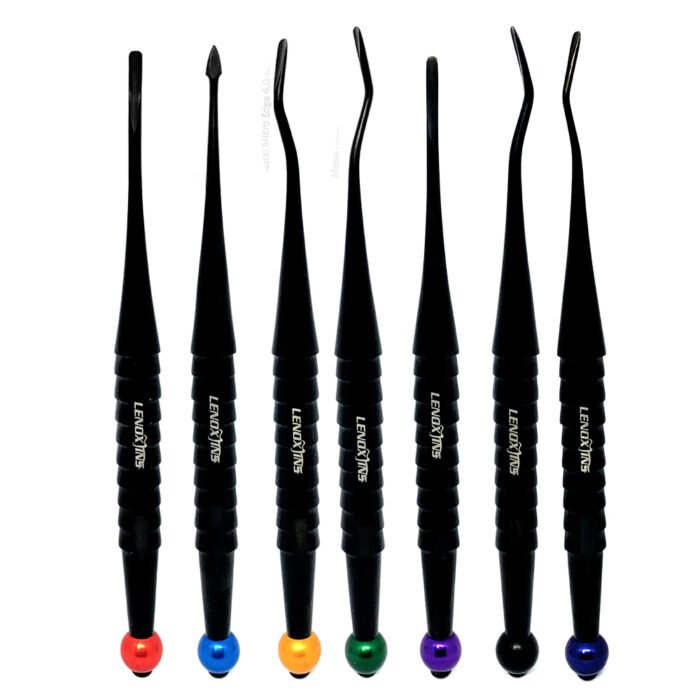 PDL Luxating Elevators Set of 7 Titanium Coated in Cassette - Premium Dental Surgical Instrument Set - Image 4