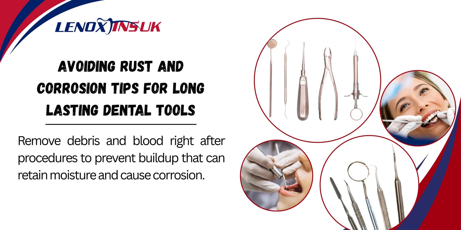 Avoiding Rust on Dental Tools