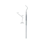 Root Canal Single Ended Plugger Solid Handle Fig.20 0.3MM/1.0MM Stainless Steel