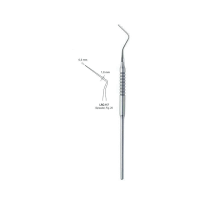 Root Canal Single Ended Plugger Solid Handle Fig. 20 0.3/1.0MM – Endodontic Tool