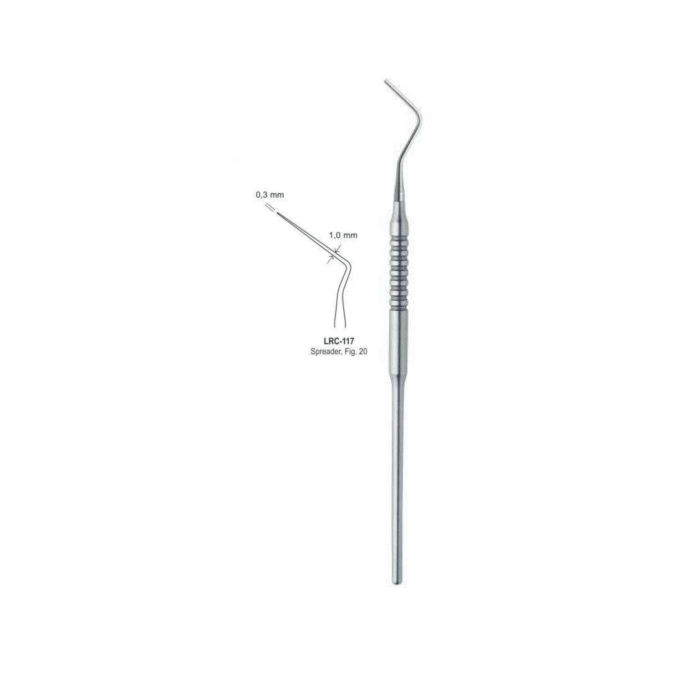 Root Canal Single Ended Plugger Solid Handle Fig. 20 0.3/1.0MM – Endodontic Tool