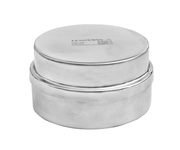 Aluminium Endo Box Round Shape 1.7mm 48 Holes 2.4mm Holes Stainless Steel - Image 2