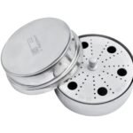Aluminium Endo Box Round Shape 1.8mm with 72 Holes Stainless Steel