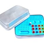 Aluminium Endo Box Autoclavable 87 Holes 2mm